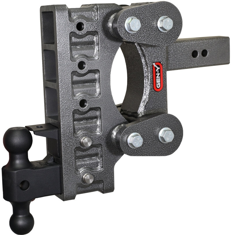 Gen-Y The Boss Torsion-Flex 2.5in Shank 9in Drop 21K Hitch w/GH-061 Dual-Ball/GH-062 Pintle Lock - GH-1325