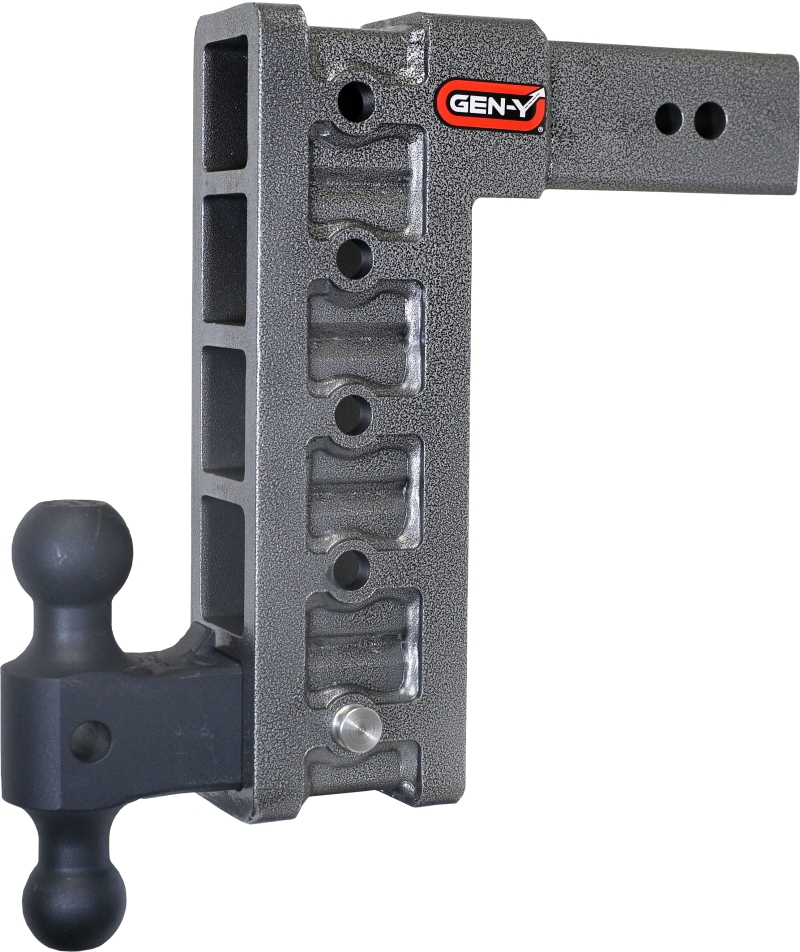 Gen-Y Mega Duty 3in Shank 12in Drop 3500lb TW 32K Hitch w/GH-0161 Dual-Ball - GH-1715