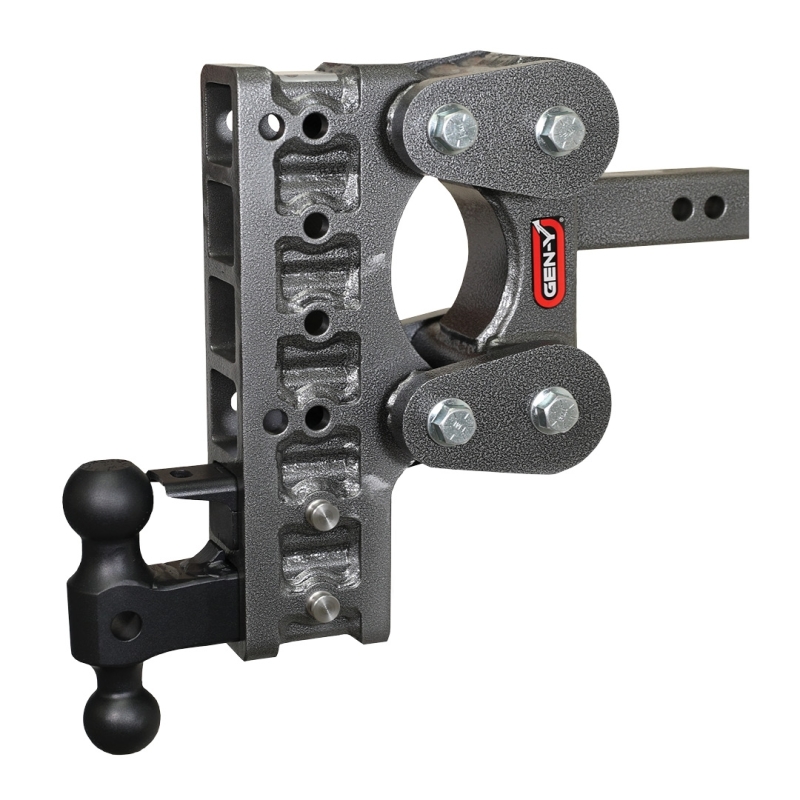 Gen-Y The Boss Torsion-Flex 3in Shank 12in Drop 21K Hitch w/GH-061 Dual-Ball/GH-062 Pintle Lock - GH-1826