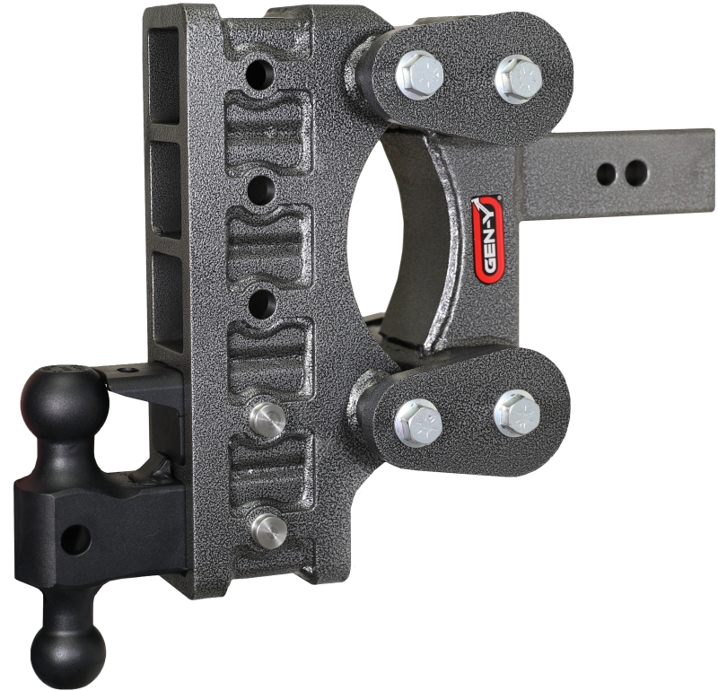 Gen-Y The Boss Torsion-Flex 2.5in Shank 9in Drop 32K Hitch w/GH-0161 Dual-Ball/GH-0162 Pintle Lock - GH-2125