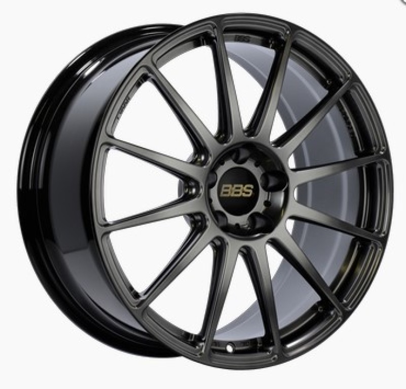 BBS FS 19x9 5x112 ET25 Diamond Black Wheel -82mm PFS/Clip Required - FS002DBK