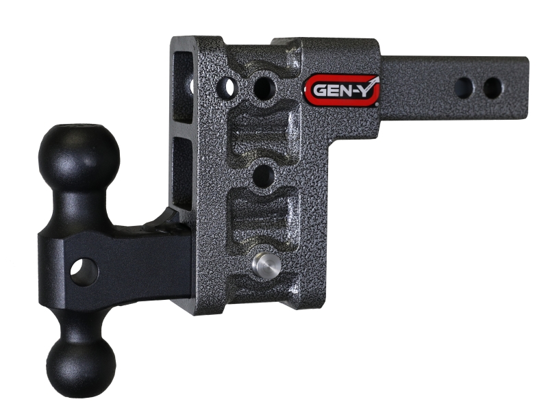 Gen-Y Mega Duty 2in Shank 5in Drop 2K TW 16K Hitch w/GH-051 Dual-Ball - GH-513