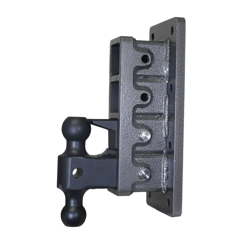 Gen-Y Mega Duty 2.5in Bolt-On 9in Drop 3K TW 21K Hitch w/GH-061 Dual-Ball/GH-062 Pintle Lock - GH-724