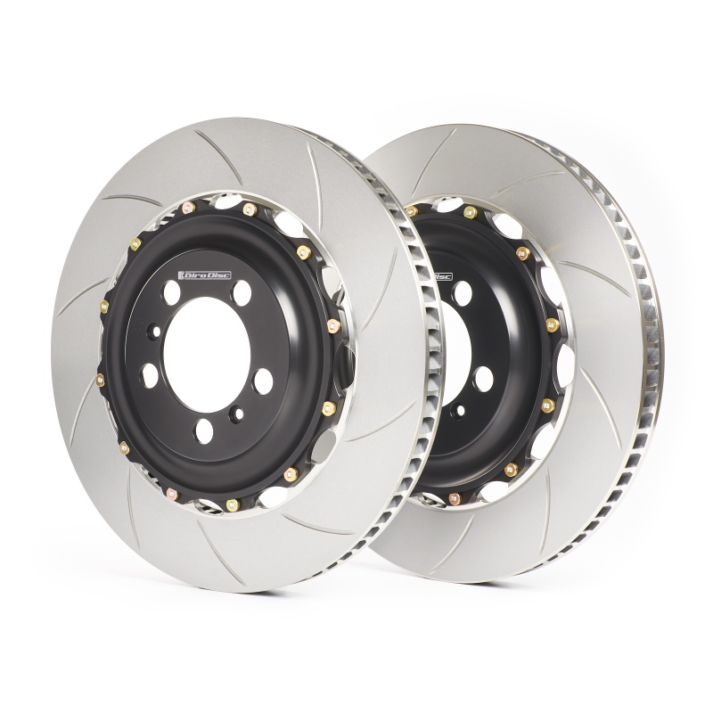 GiroDisc 15-21 McLaren 540C/570GT (w/Spacers w/o CCM) 380mm Slotted Front Rotors - A1-023