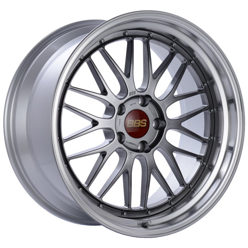 BBS LM 20x10 5x120 ET20 Diamond Black Center Diamond Cut Lip Wheel -82mm PFS/Clip Required - LM226DBPK