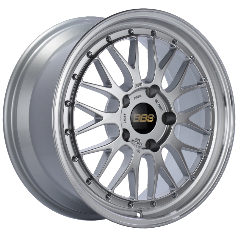 BBS LM 18x8.5 5x130 ET56 CB71.6 Diamond Silver Center Diamond Cut Lip Wheel - LM265DSPK