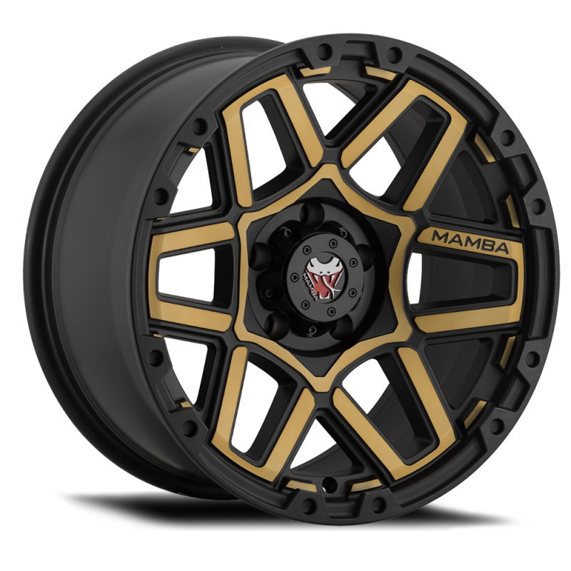 Mamba M23 20x9 6x139.7 ET12 Matte Black w/ Bronze Face - M232983N128