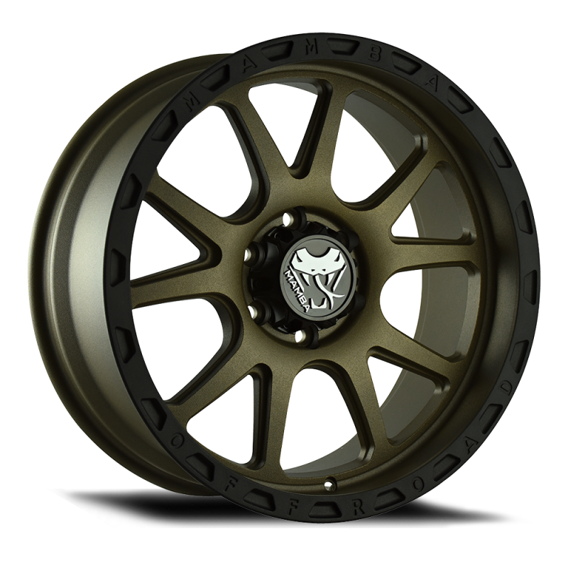 Mamba M27 17x9 6x139.7 ET12 Matte Bronze / Black Lip - M277983128