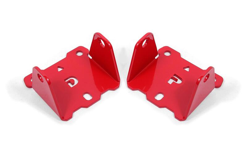 BMR 82-92 F-Body Motor Mount Kit Engine Side Solid - Red - MM331R