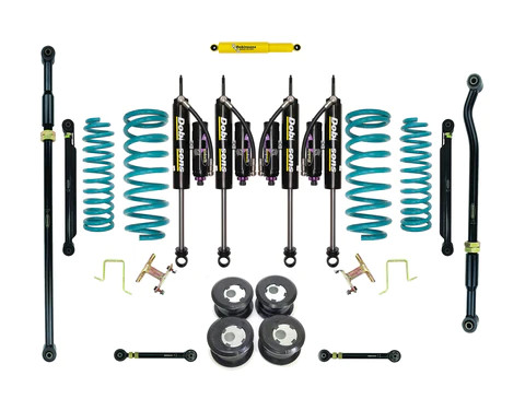 DOBINSONS 2.5-3.5" MRR 3-WAY ADJUSTABLE VT-SERIES DUAL RATE LONG TRAVEL LIFT KIT FOR TOYOTA LAND CRUISER 80 SERIES