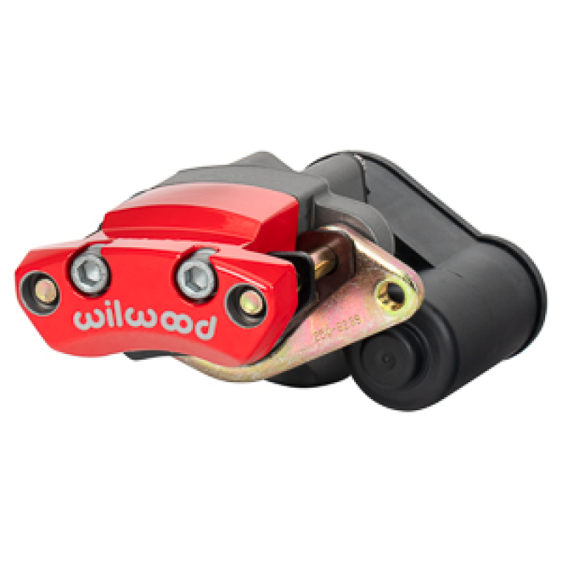 Wilwood Red Electric Parking Brake Caliper - 2in Bracket - 1.19-1.25in - Left - 120-15688-RD