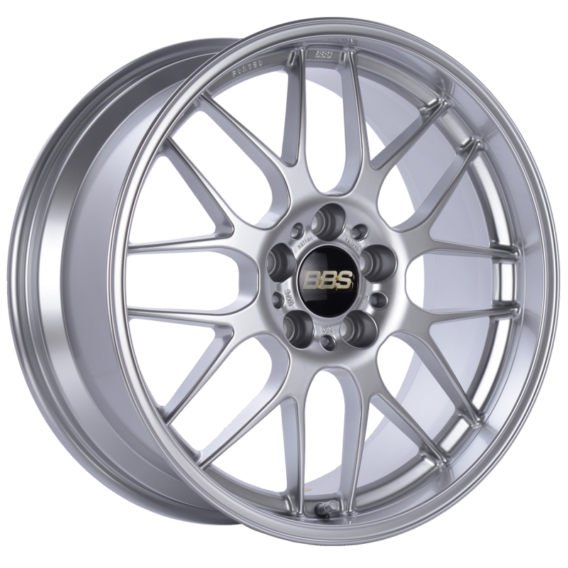 BBS RG-R 18x8.5 5x120 ET22 Diamond Silver Wheel -82mm PFS/Clip Required - RG707HDSK