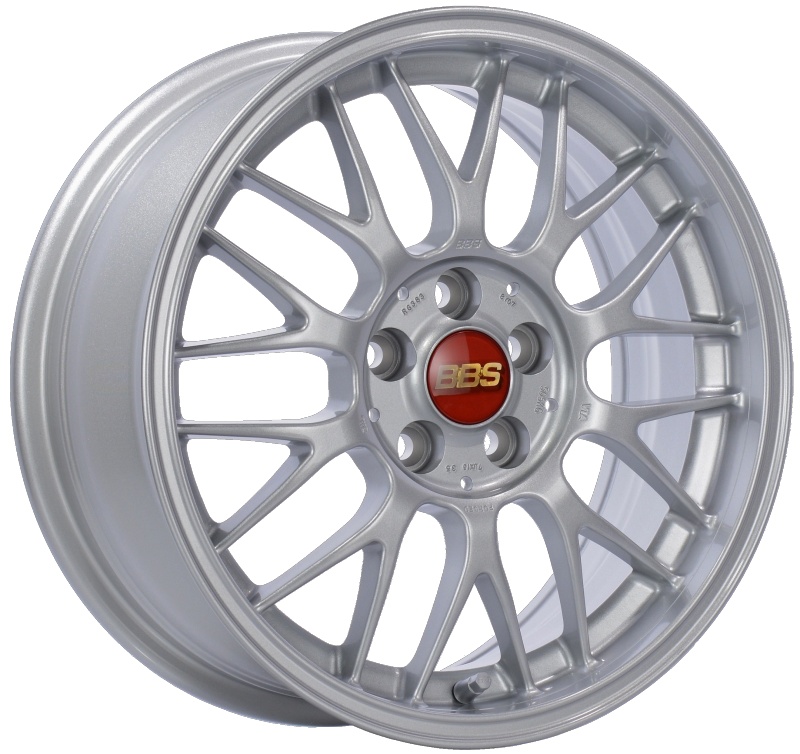 BBS RG-F 16x7 5x100 ET35 Sport Silver Wheel -70mm PFS/Clip Required - RG383SK