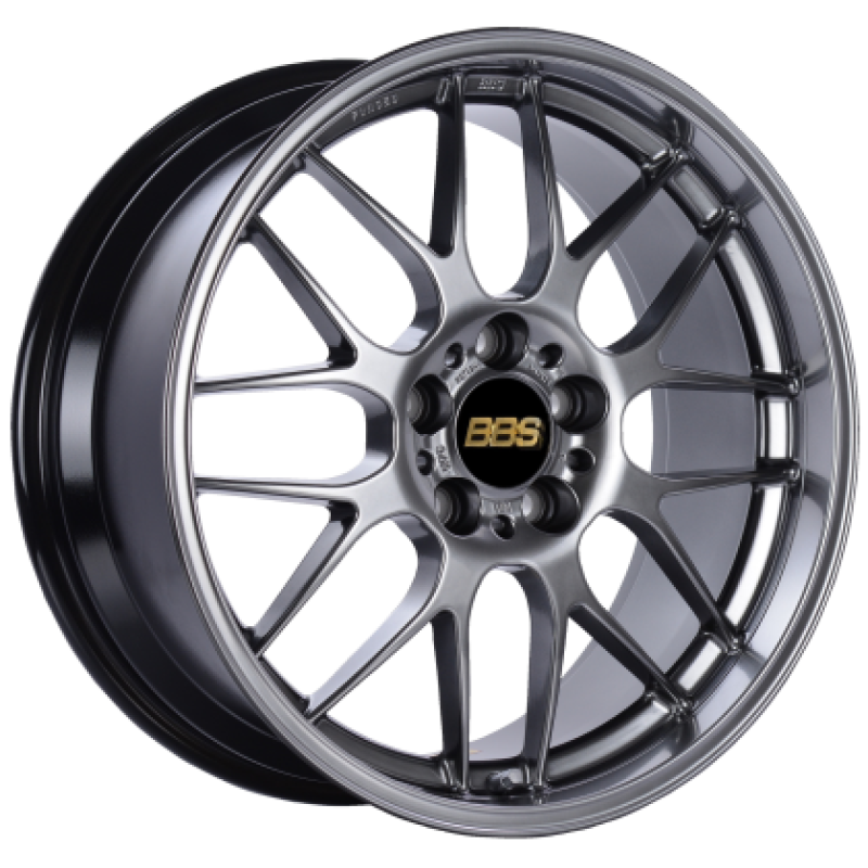 BBS RG-R 17x7 4x100 ET38 Diamond Black Wheel -70mm PFS/Clip Required - RG712HDBK