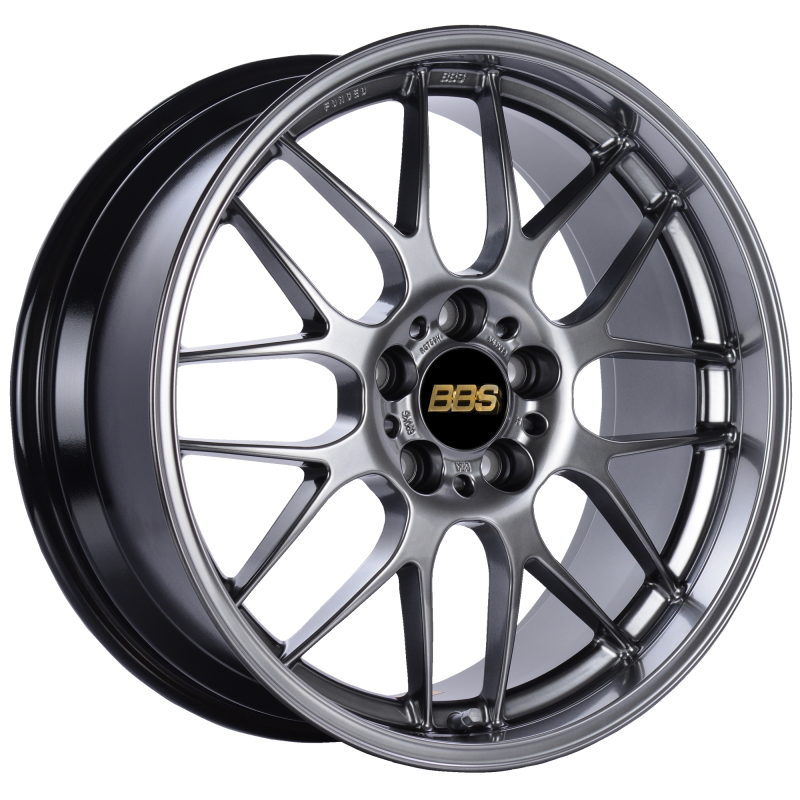 BBS RG-R 18x8.5 5x120 ET22 Diamond Black Wheel -82mm PFS/Clip Required - RG707HDBK