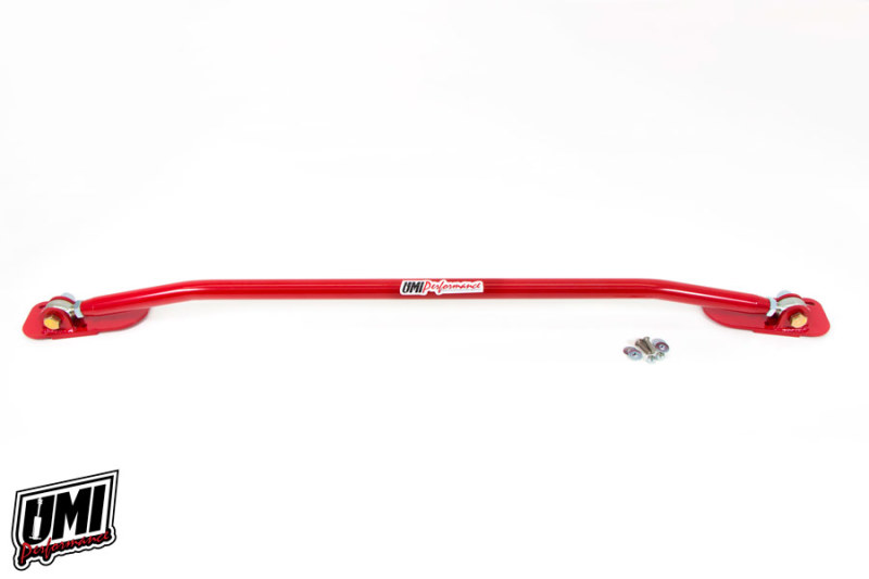 UMI Performance 82-92 GM F-Body Adjustable Strut Tower Brace (LS Only) - Red - 2009-R