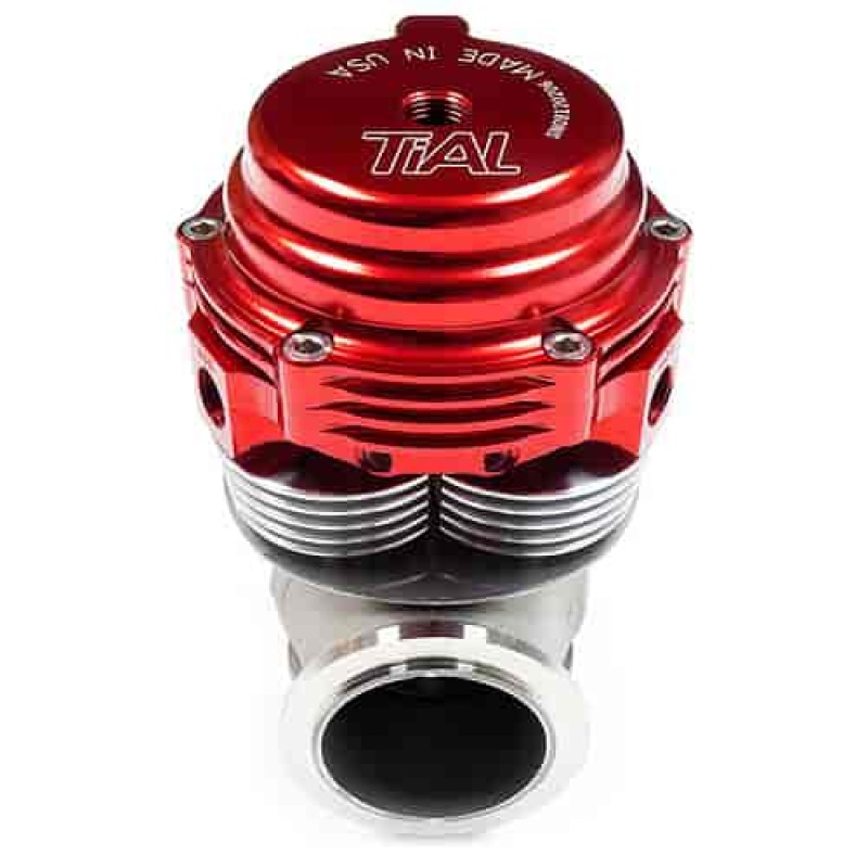 TiALSport MV-SA Wastegate (All Springs) w/V-Band Clamps - Red - 002959