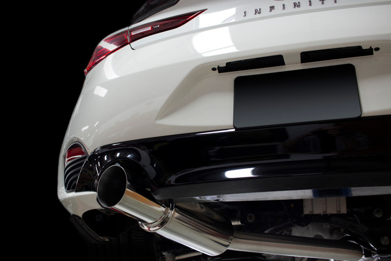 ISR Performance GT Single Exhaust - Infiniti Q60 Coupe RWD - IS-GT-Q60