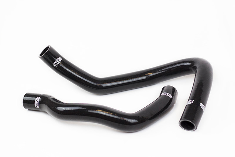 ISR Performance Silicone Radiator Hose Kit - Nissan 240sx KA24 - Black - IS-RH-KA-BLK