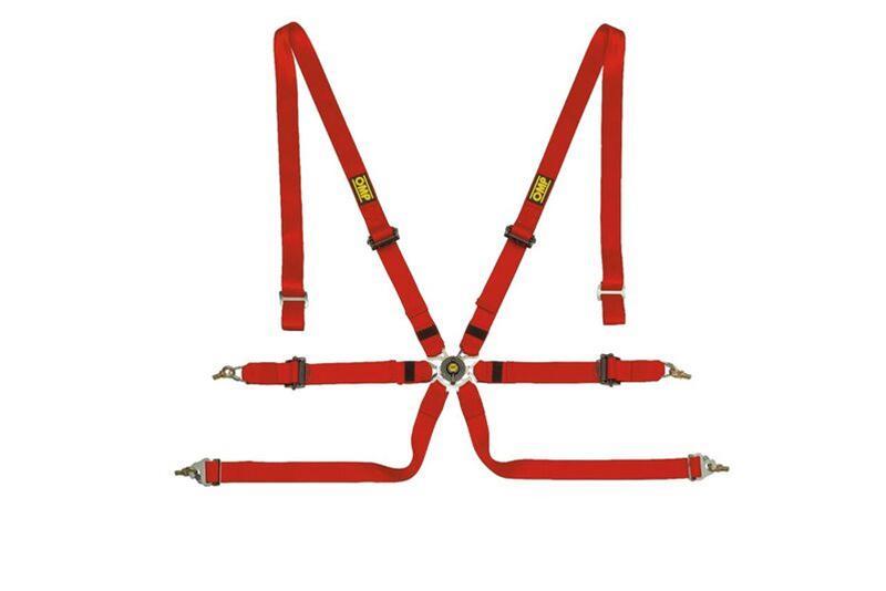 OMP Safety Harness One 2In Pull Up - Black (Fia 8853-2016) - DA0-0202-A02-071