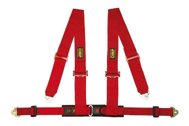 OMP 4 Point Harness - Red - DA0-0507-A01-061