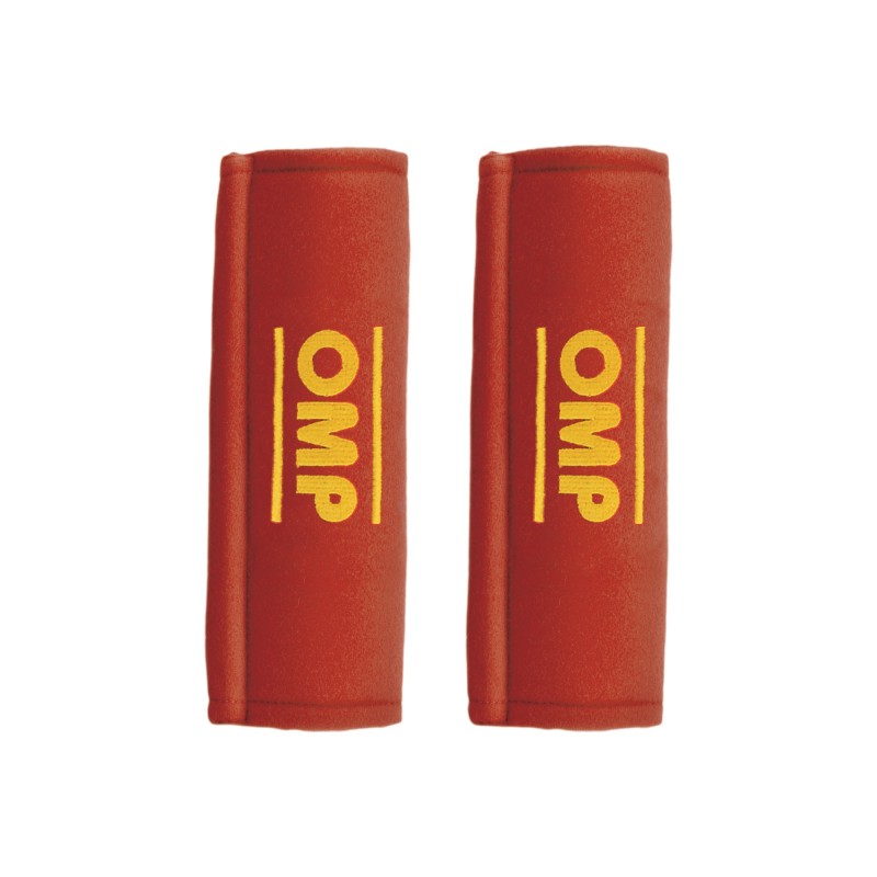 OMP Belt Pads (Pair) - Red - DB0-0450-A01-061