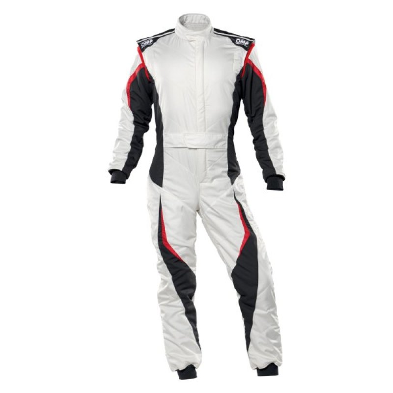 OMP Tecnica Evo Overall My21 White/Ant - Size46 (Fia 8856-2018) - IA0-1859-B01-373-46