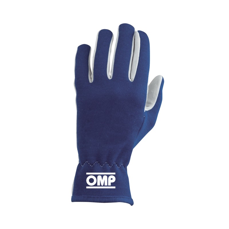 OMP Rally Gloves Blue - Size M - IB0-0702-A01-041-M
