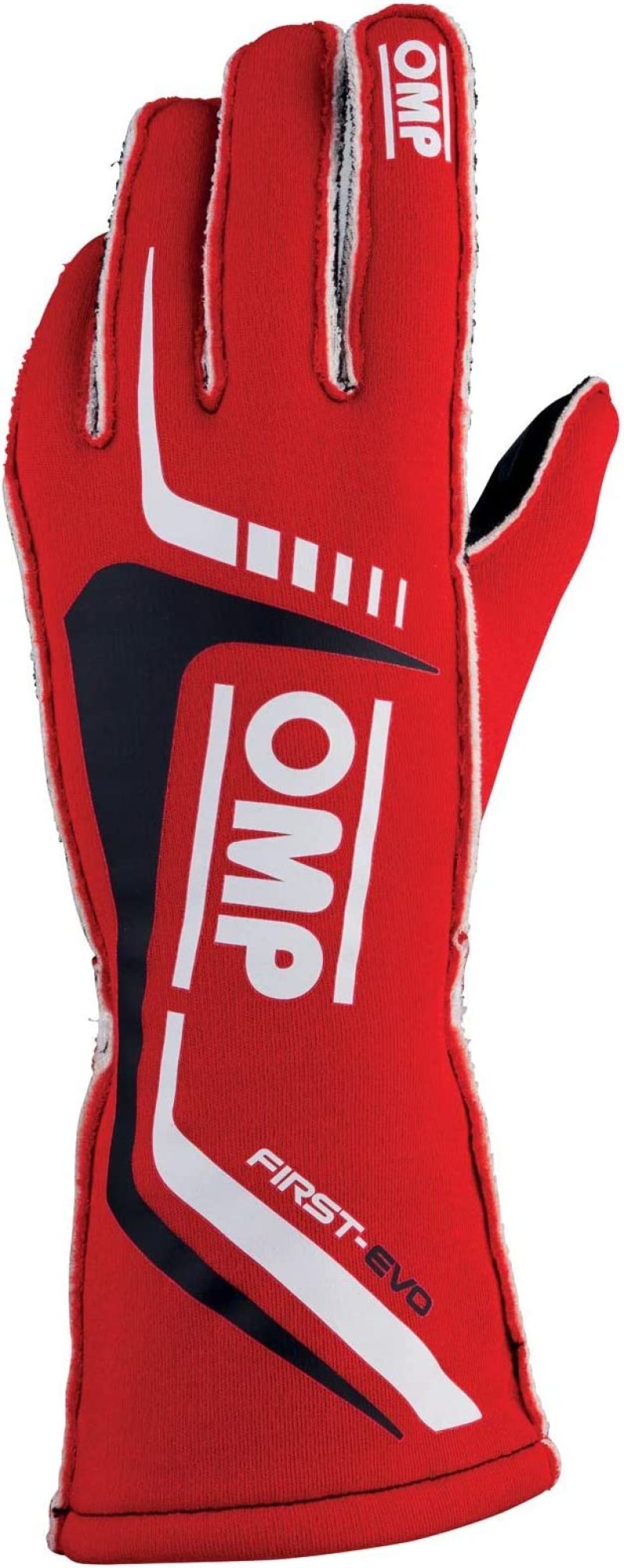 OMP First Evo Gloves Red - Size M (Fia 8856-2018) - IB0-0767-A01-061-M