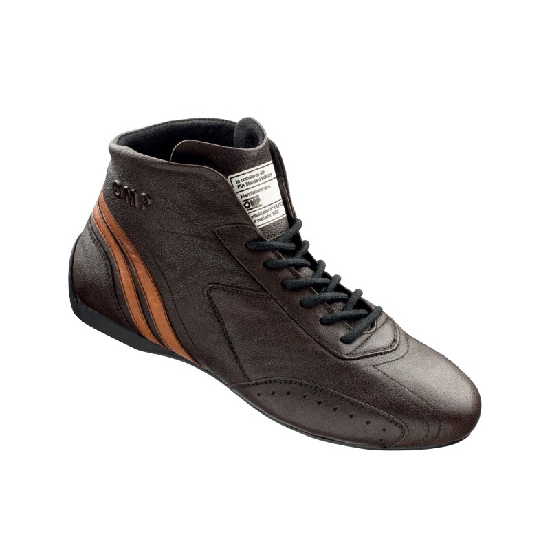 OMP Carrera Low Boots My2021 Dark Brown - Size45 (Fia 8856-2018) - IC0-0784-B01-014-45