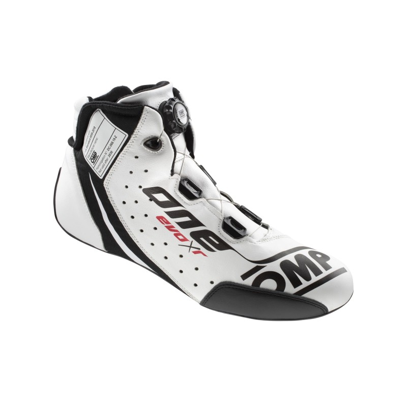 OMP One Evo X R Shoes White - Size 39 (Fia 8856-2018) - IC0-0805-B01-020-39
