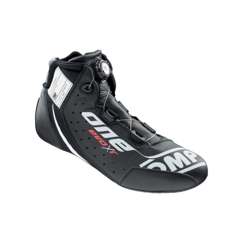 OMP One Evo X R Shoes Black - Size 38 (Fia 8856-2018) - IC0-0805-B01-071-38