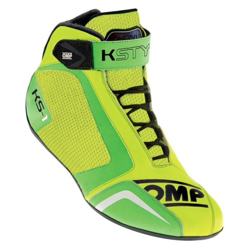 OMP KS-1 Shoes Yellow/Green - Size 33 - KC0-0815-A01-058-33
