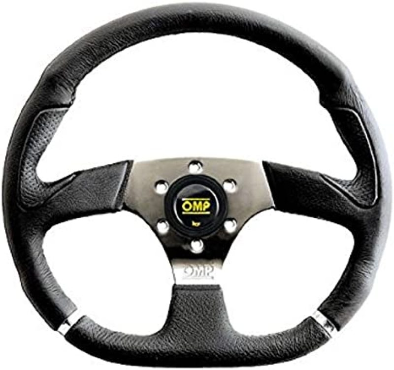 OMP Cromo Steering Wheel w/ 3 Steel Spokes Supplied - OD0-2018-189