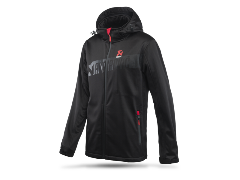 Akrapovic Mens Corpo Softshell Jacket Black - L - 802083