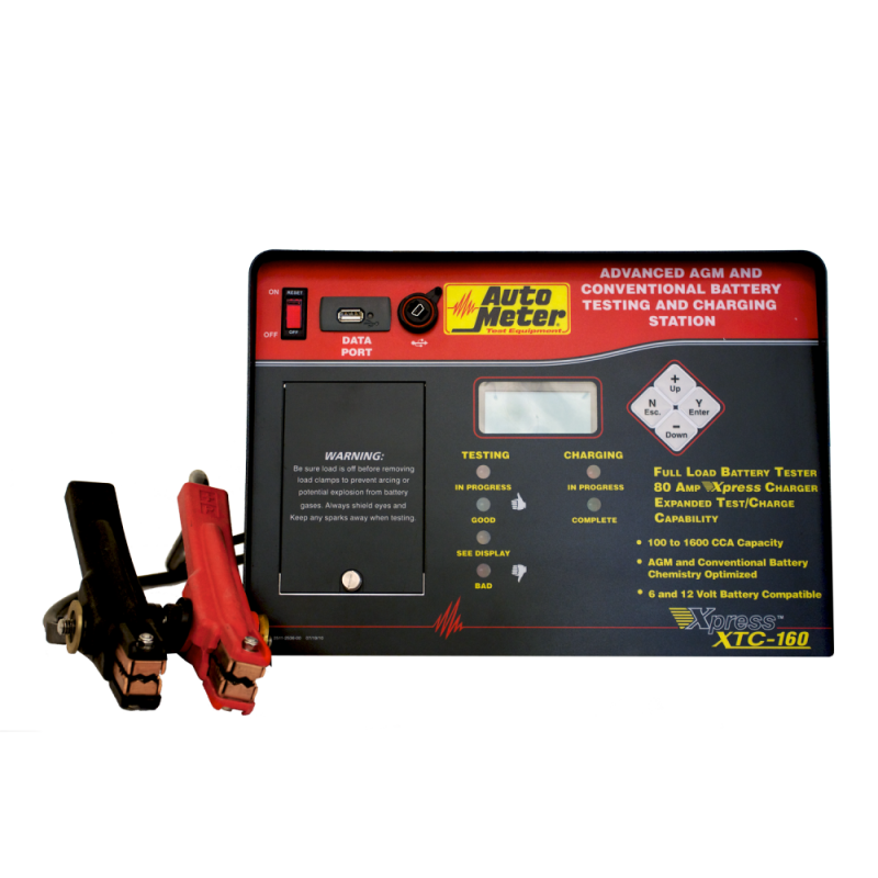 AutoMeter AGM Optimized Fast Charger/Tester - XTC-160