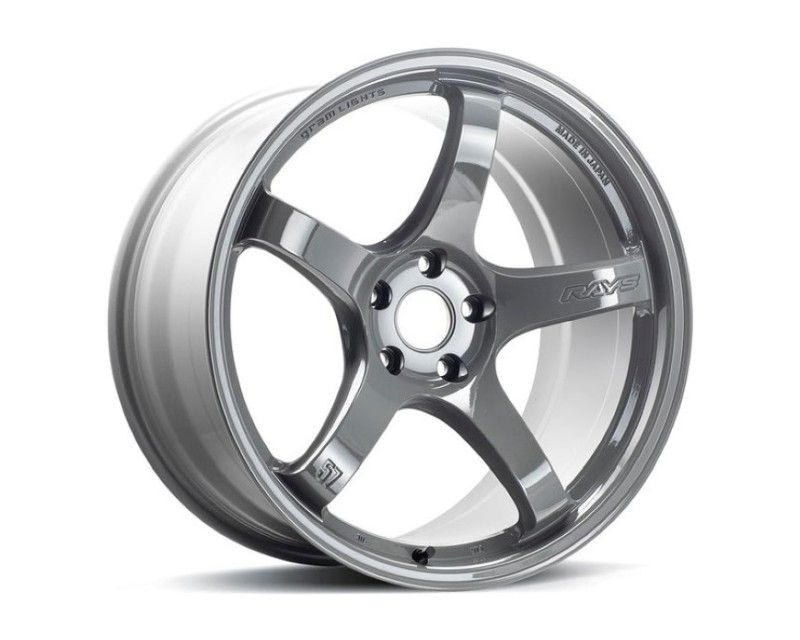 Gram Lights 57CR 18x9.5 +38 5x120 Glossy Gray Wheel - WGCRX38WAG