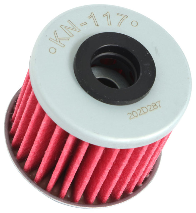 K&N Honda 1.58in OD 0.42in ID 1.4in Height Cartridge Oil Filter - KN-117