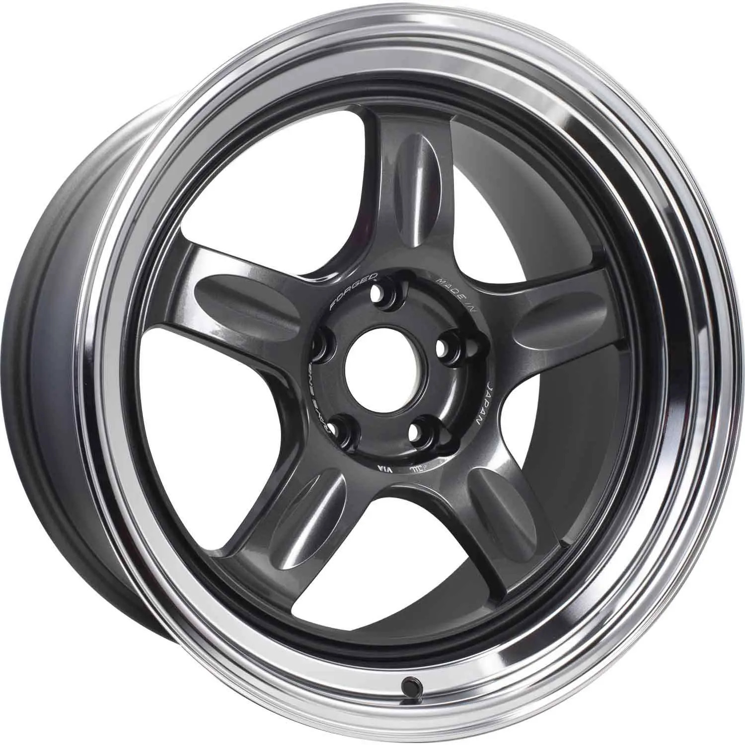 VOLK  21C GUNMETAL  18X8.5 +35MM / BP 5x112