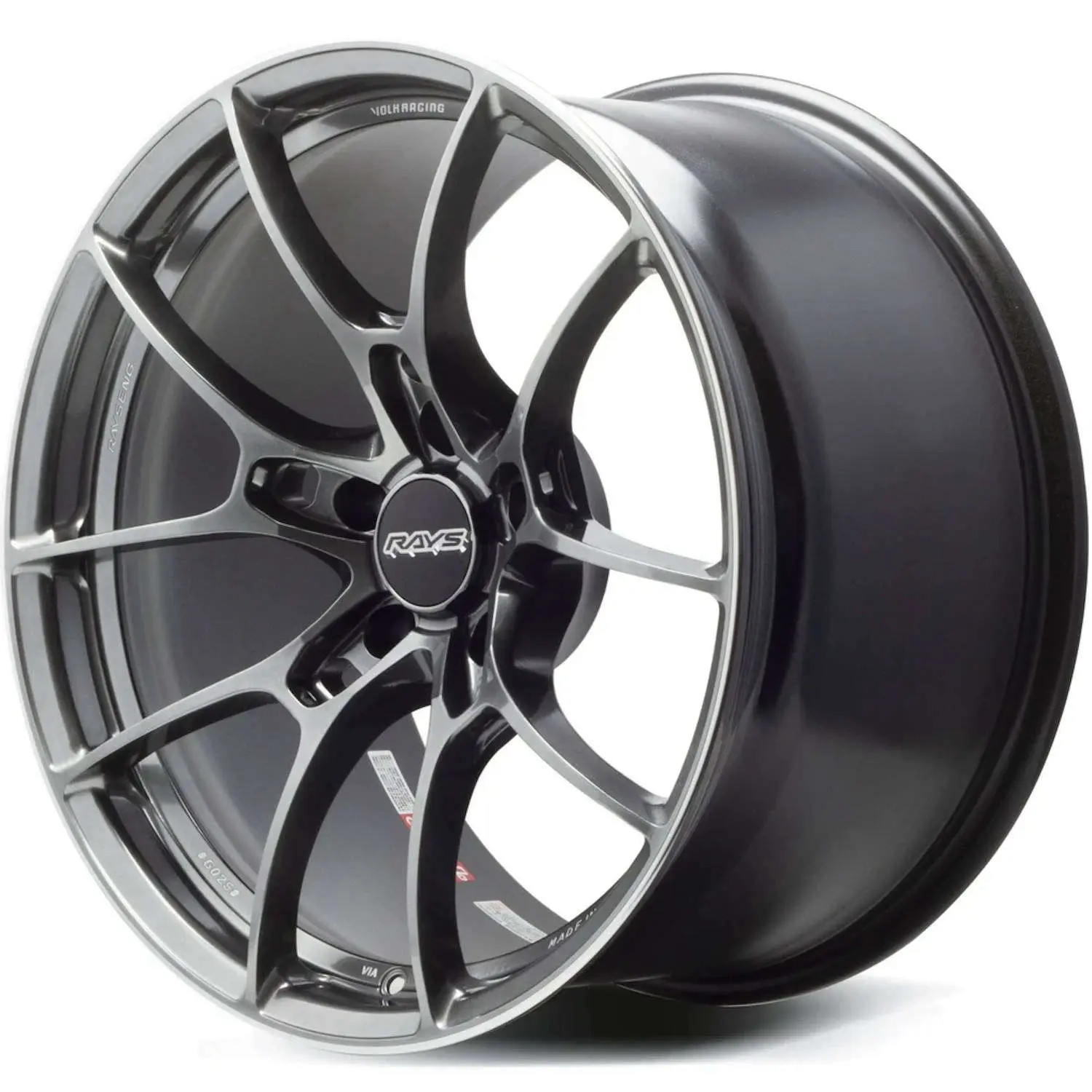 VOLK  G025 SILVER  19X9.5 +38MM / BP 5x114.3 (5x4.5)