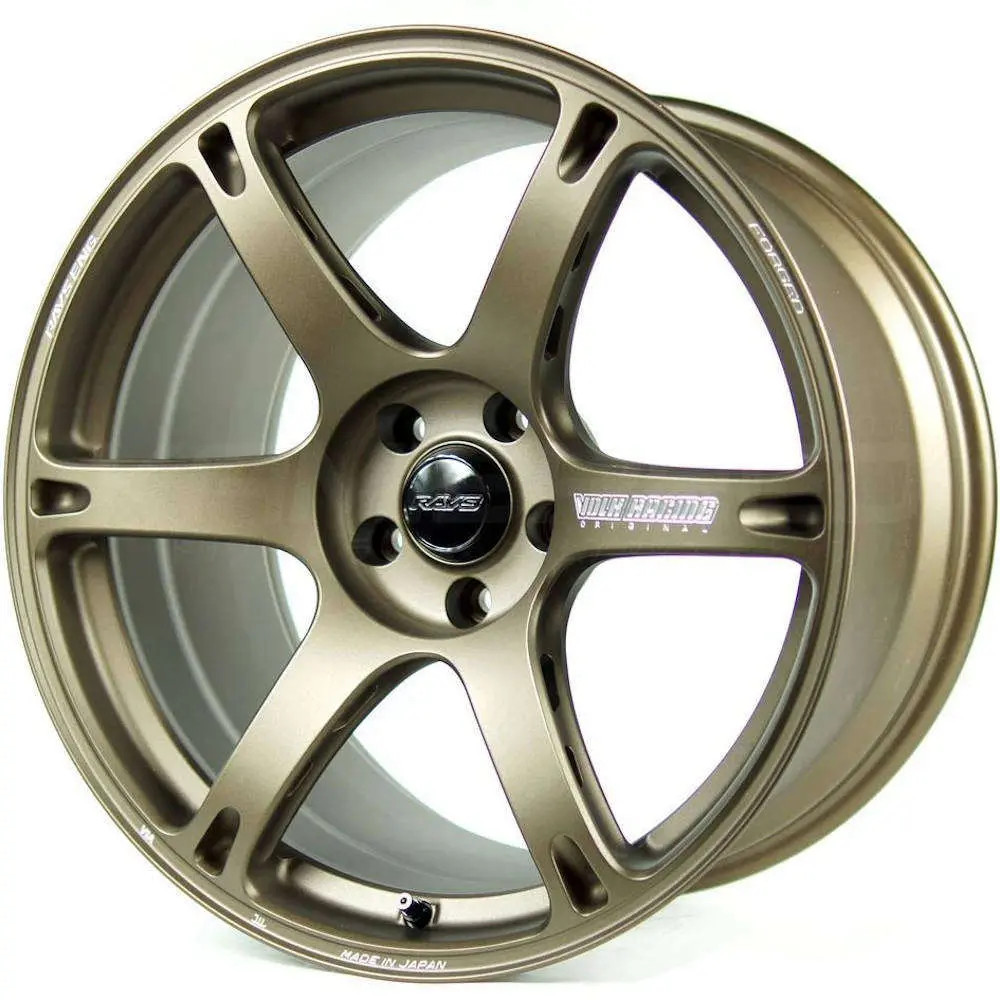 VOLK  TE037 6061 BRONZE  18X10 +34MM / BP 5x120