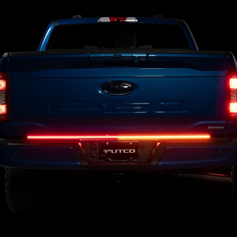 Putco 21-23 Ford F150 (Only w/OE LED Taillights & OBS) 60in Blade Tailgate Light Bar Red/Amber/White - 9202960-17