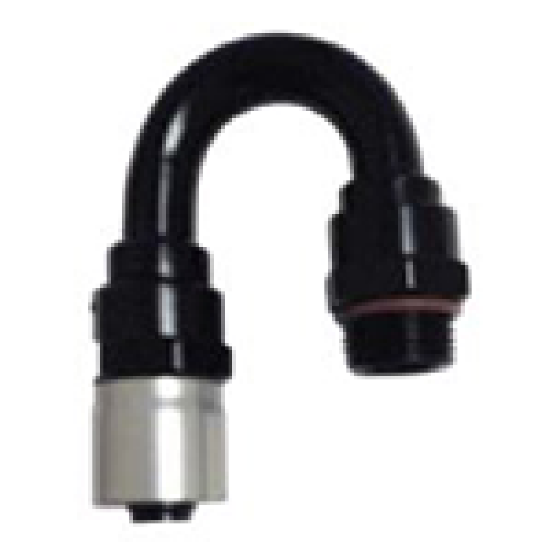 Fragola -10AN Male Rad Fitting 180 Degree Sport Crimp Hose End - 3118008-RAD