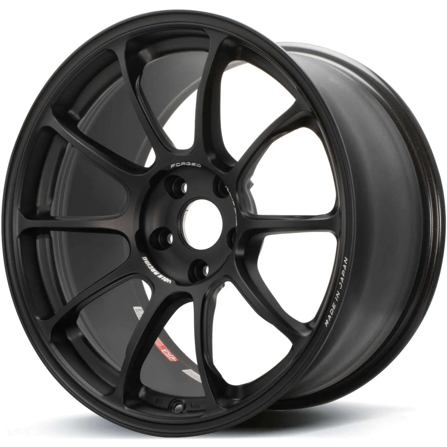 VOLK  ZE40 MATTE BLACK  18X12 +20MM / BP 5x114.3 (5x4.5)