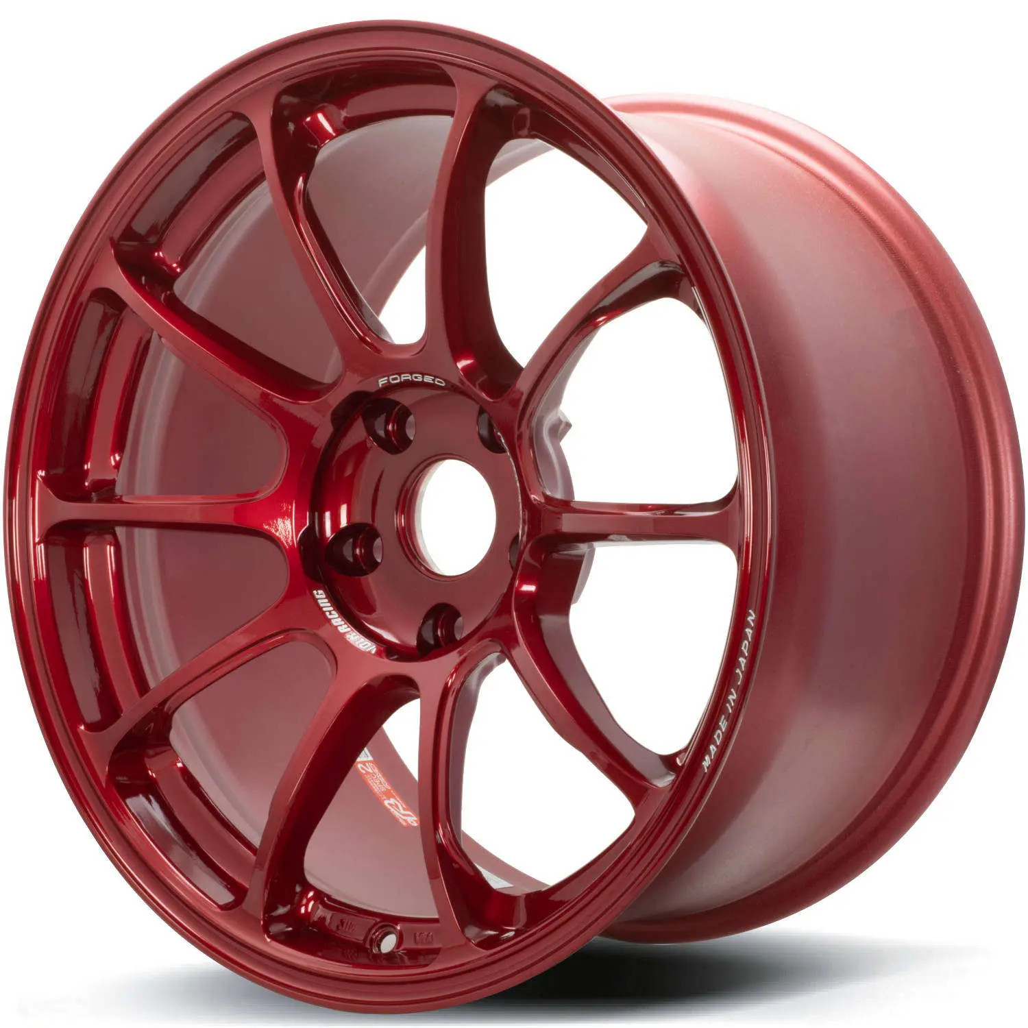 VOLK  ZE40 RED  18X10.5 +24MM / BP 5x114.3 (5x4.5)