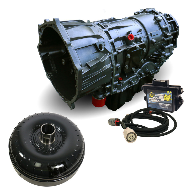 BD Diesel Transmission & Converter Package w/ Pressure Controller - 2011-2016 Chevy LML Allison 4wd - 1064754BM