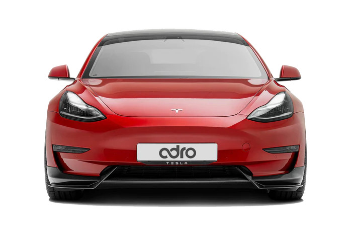 ADRO TESLA MODEL 3 PREMIUM PREPREG CARBON FIBER FRONT LIP