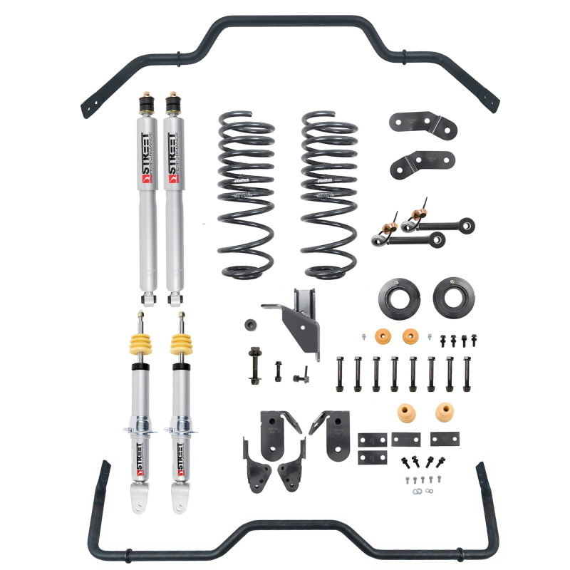 Belltech Lowering Kit 2019+ Ram 1500 2WD/4WD 1-3in F / 4-5in R - 1063SPS