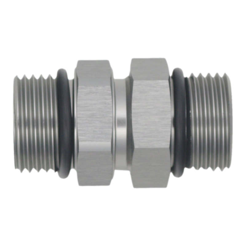 DeatschWerks 10AN ORB Male to 10AN ORB Male Swivel Adapter - Anodized DW Titanum - 6-02-0421