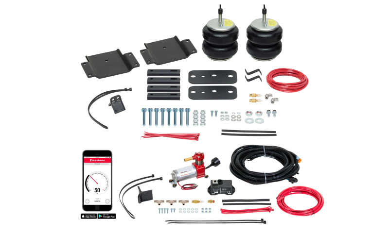 Firestone Ride-Rite All-In-One Wireless Kit 07-21 Toyota Tundra 2WD/4WD & TRD (W217602858) - 2858